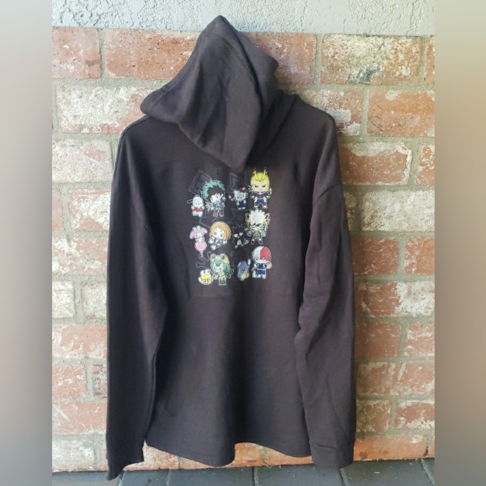 Graphic Hoodie Sanrio x My Hero Academia Hello Kitty and Friends size XXL